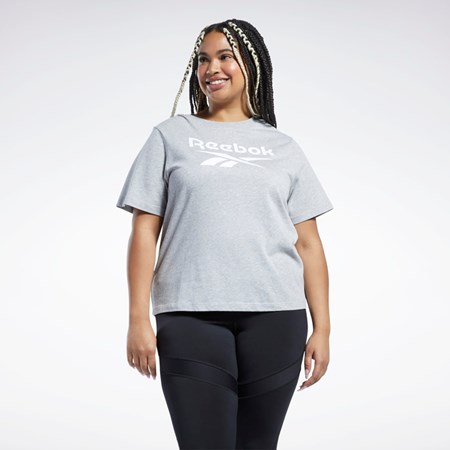 Reebok Reebok Identity T-Shirt (Plus Size) Grå | CNQWH-9361