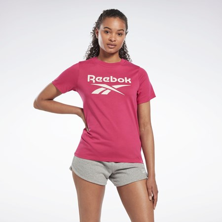 Reebok Reebok Identity T-Shirt Rosa | MKPCH-9710