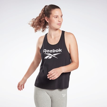 Reebok Reebok Identity Tank Top Svarta | DRCIH-2436