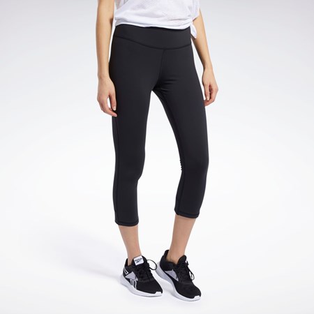 Reebok Reebok Lux 3/4 Length 2 Leggings Svarta | DESBU-5621