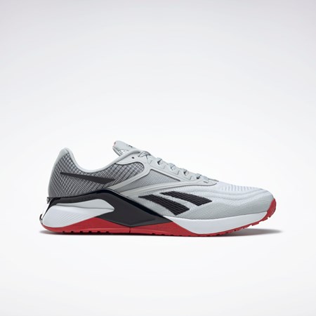 Reebok Reebok Nano X2 Tränings Shoes Vita Grå Röda | GSLNE-5079