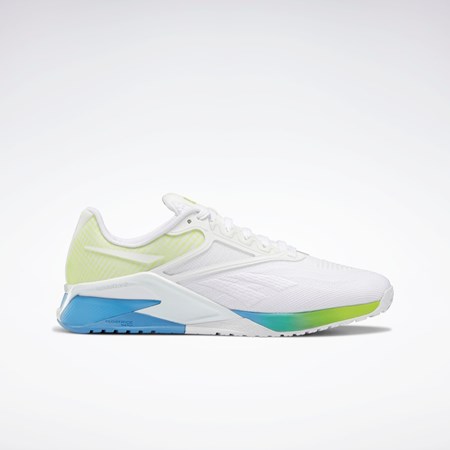 Reebok Reebok Nano X2 Tränings Shoes Vita Blå Gula | RPOMB-7830