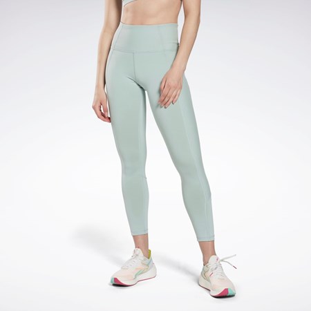 Reebok Rib High-Rise Leggings Grå | YXFEK-3264