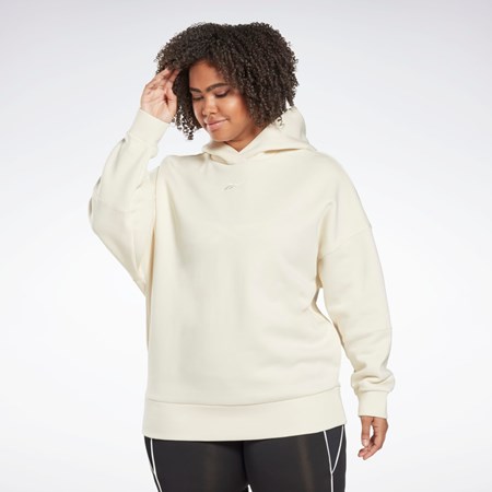 Reebok Studio Recycled Oversize Hoodie (Plus Size) Vita | PMFSN-3517