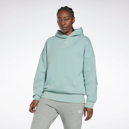 Reebok Studio Recycled Oversize Hoodie Grå | APFGD-2568