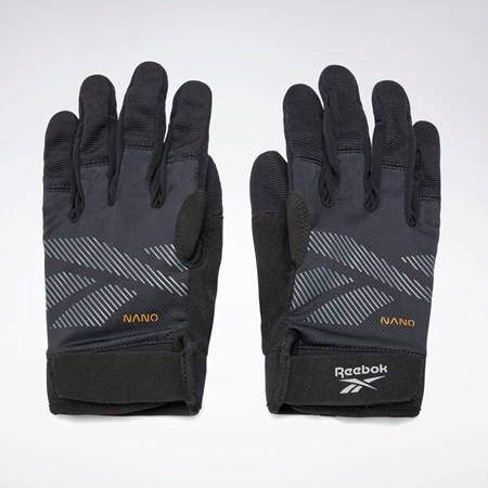 Reebok United by Fitness Tränings Gloves Svarta | NWYQT-1785