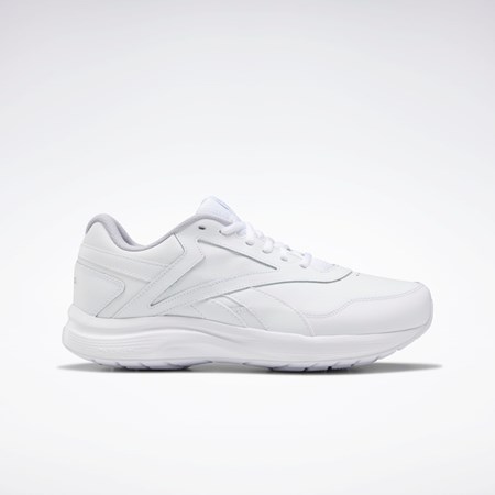 Reebok Walk Ultra 7 DMX MAX Extra-Breda Shoes Vita Grå Kungsblått | JLMIK-8169