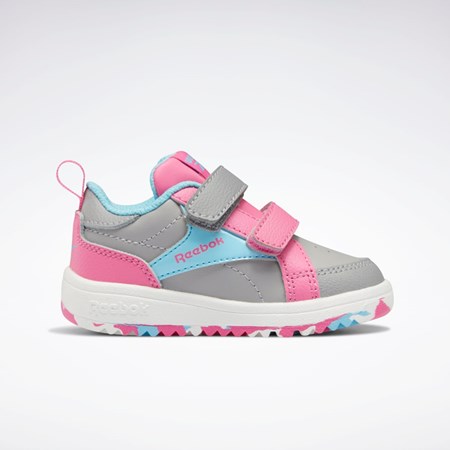 Reebok Weebok Clasp Low Shoes - Toddler Grå Blå Rosa | JLPAY-5260