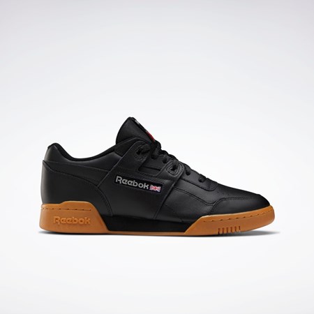 Reebok Workout Plus Shoes Svarta Röda Kungsblått | OHFSV-8693