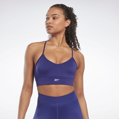 Reebok Workout Ready Sports Bra Lila | VXSDN-0341