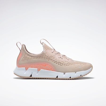 Reebok Zig Sky Shoes Korall Vita | LWZJY-1398